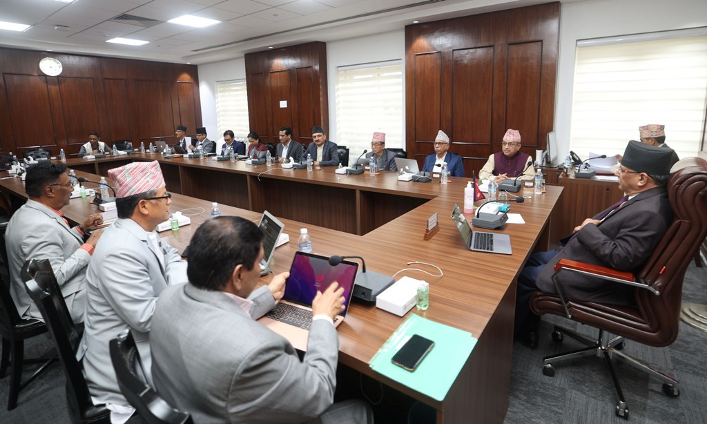 मन्त्रिपरिषद्को बैठक