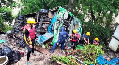 दासढुंगामा बस दुर्घटना