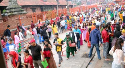 पशुपतिनाथमा भक्तजनको भीड