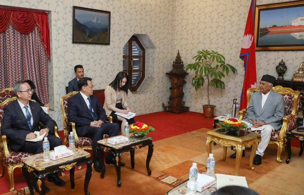 रामचन्द्र पौडेल र युआन च्याच्युन