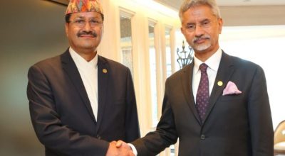 एनपी साउद र एस जयशंकर