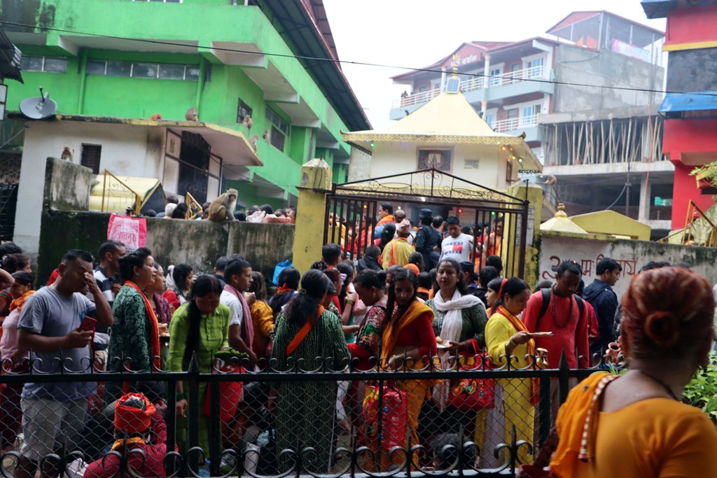 देवघाटधाममा पहिलो साउने सोमबार