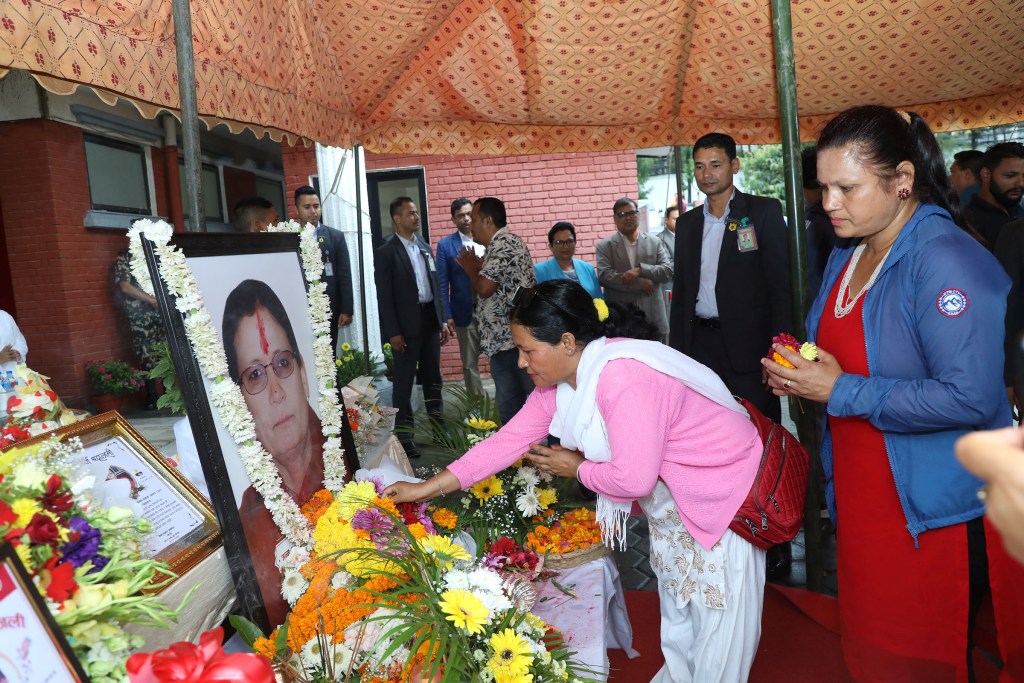  सीताप्रति बालुवाटारमा श्रद्धाञ्जली अर्पण