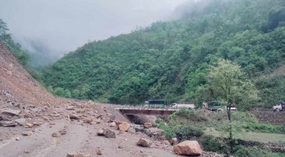 सिद्धार्थ राजमार्ग अवरुद्ध