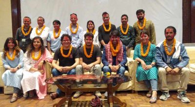 संसदीय मामिला पत्रकार समाजको नयाँ कार्यसमिति चयन