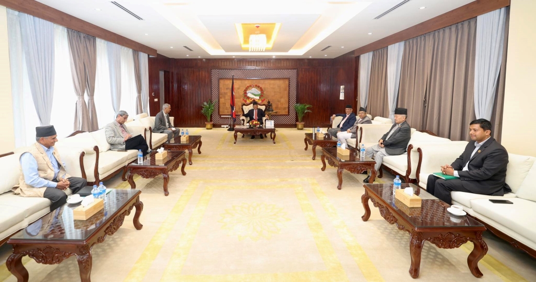 तीन दलका शीर्ष नेताहरु