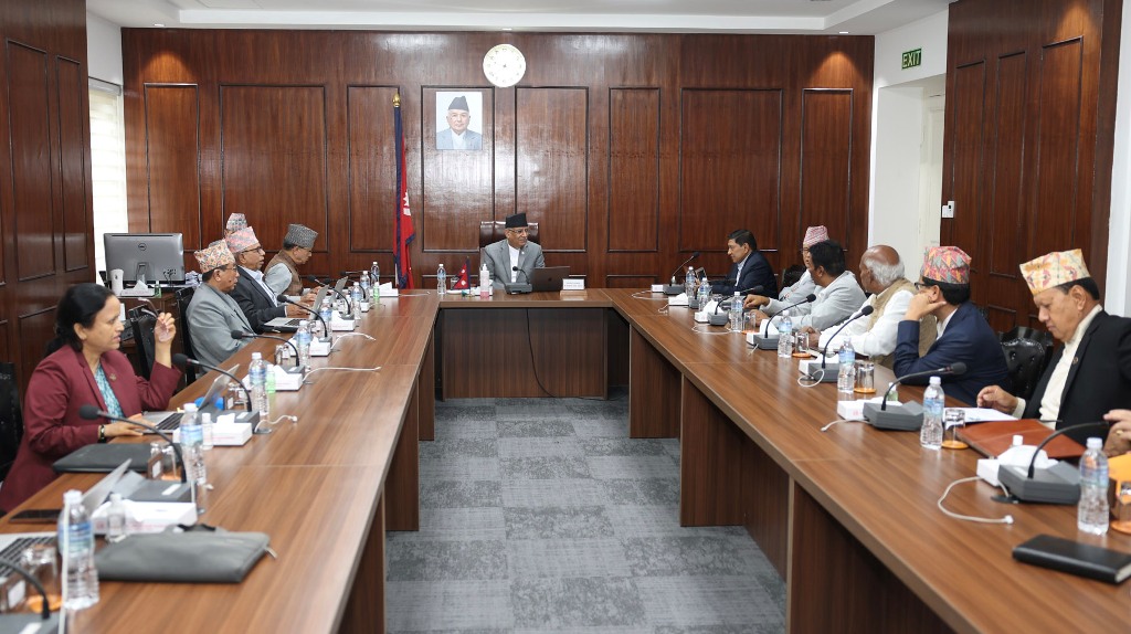 मन्त्रिपरिषद्को बैठक