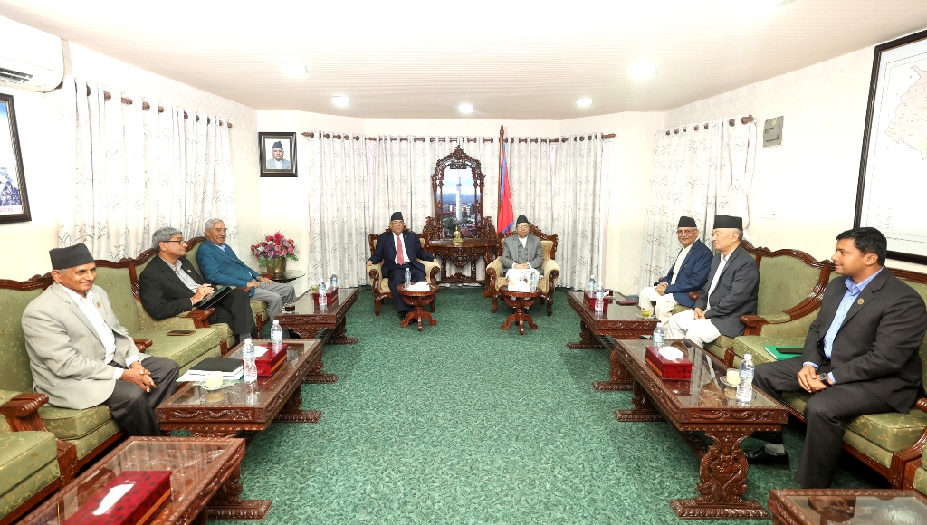 प्रचण्ड, देउवा, ओली र देवराज घिमिरे