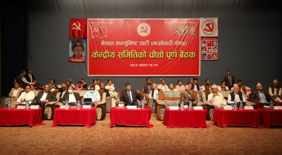 माओवादी केन्द्रको केन्द्रीय समिति बैठक