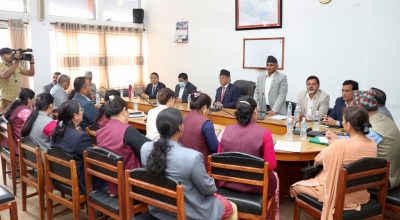 माओवादी केन्द्रको संसदीय दलको बैठक