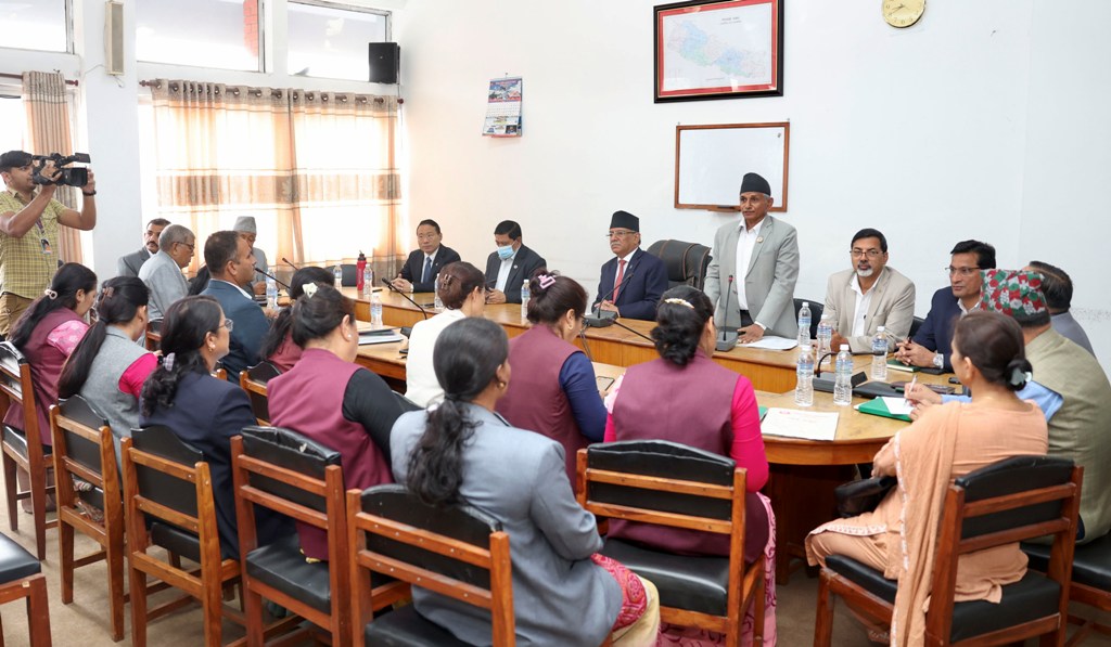 माओवादी केन्द्रको संसदीय दलको बैठक