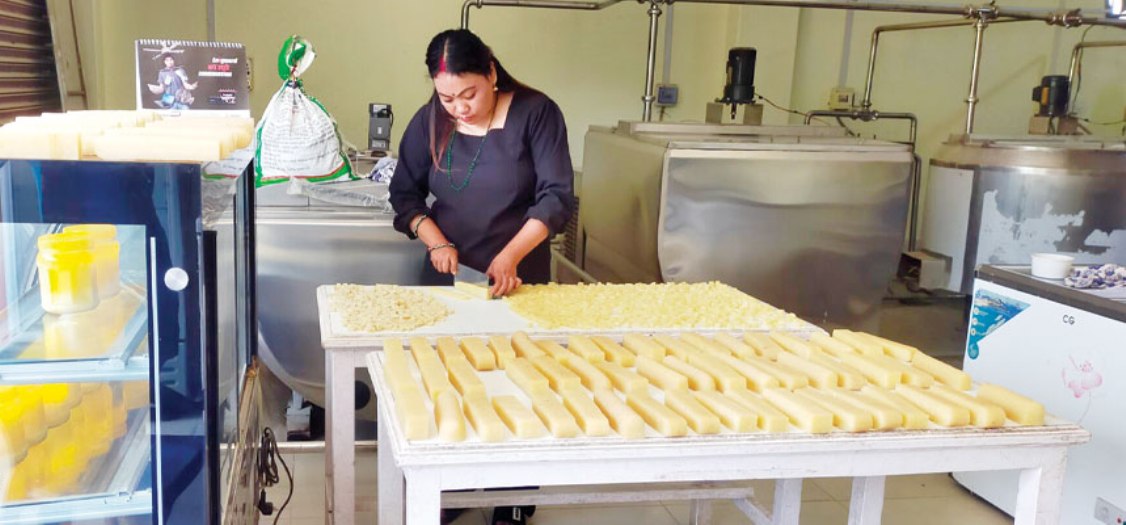 स्याङ्जामा उत्पादित छुर्पी अमेरिका निर्यात