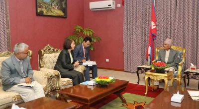 रामचन्द्र पौडेल र नोना डेप्रेज