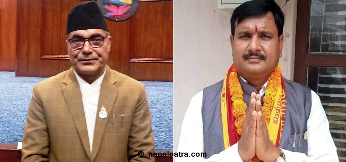 ऋषिकेश पोखरेल र किरणकुमार साह