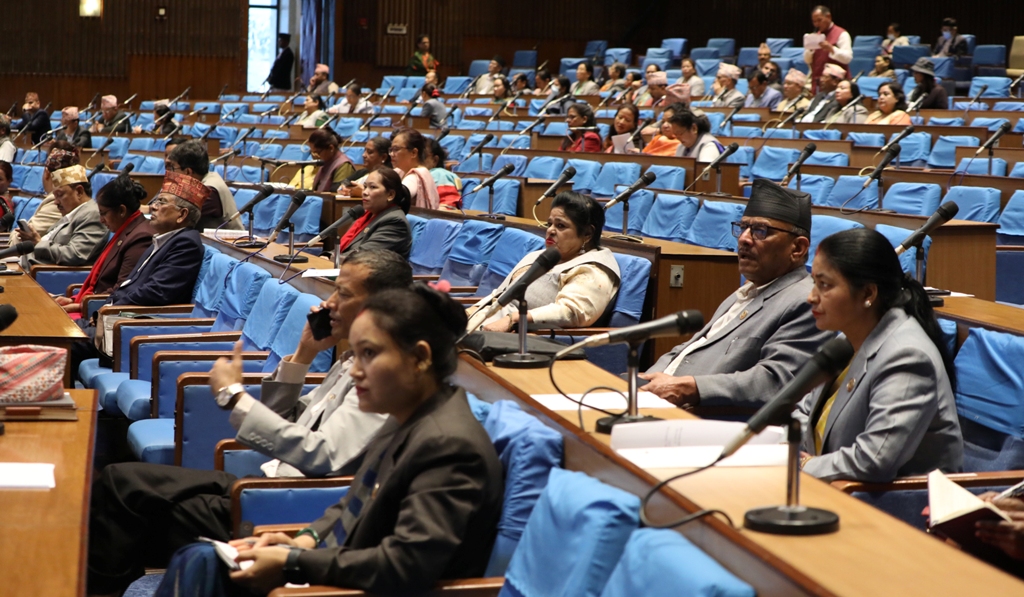 प्रतिनिधिसभा बैठक