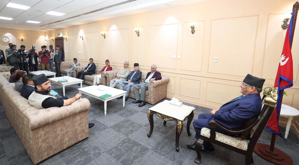 सर्वदलीय बैठक