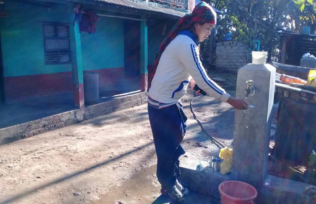 स्याङ्जामा खानेपानी