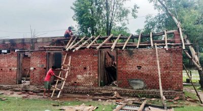 कक्षाकोठा पानीले जलमग्न