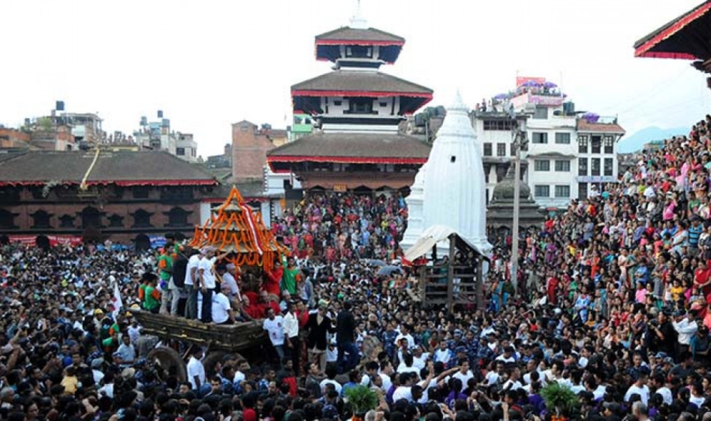 भक्तपुरमा आजदेखि इन्द्रजात्रा पर्व सुरु