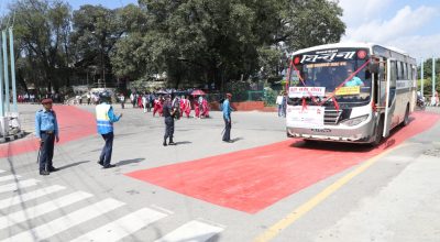 द्रुत बस सेवा सञ्चालन