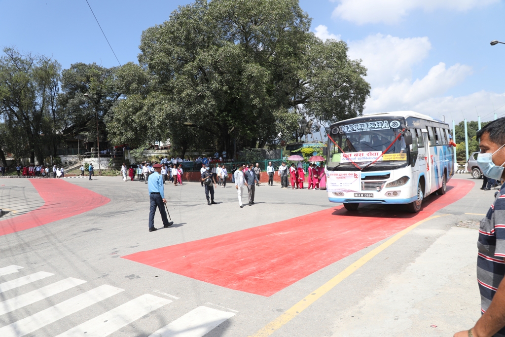  द्रुत बस सेवा सञ्चालन