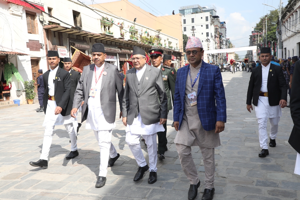 इन्द्रजात्राको रौनक