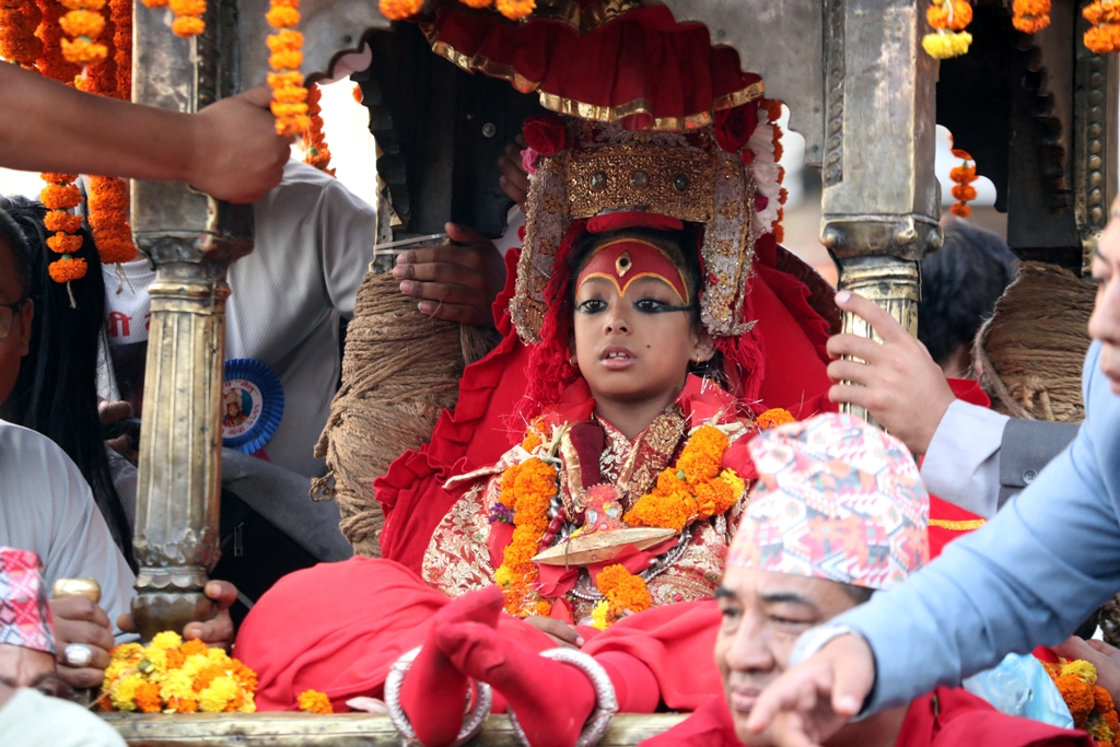 इन्द्रजात्राको रौनक