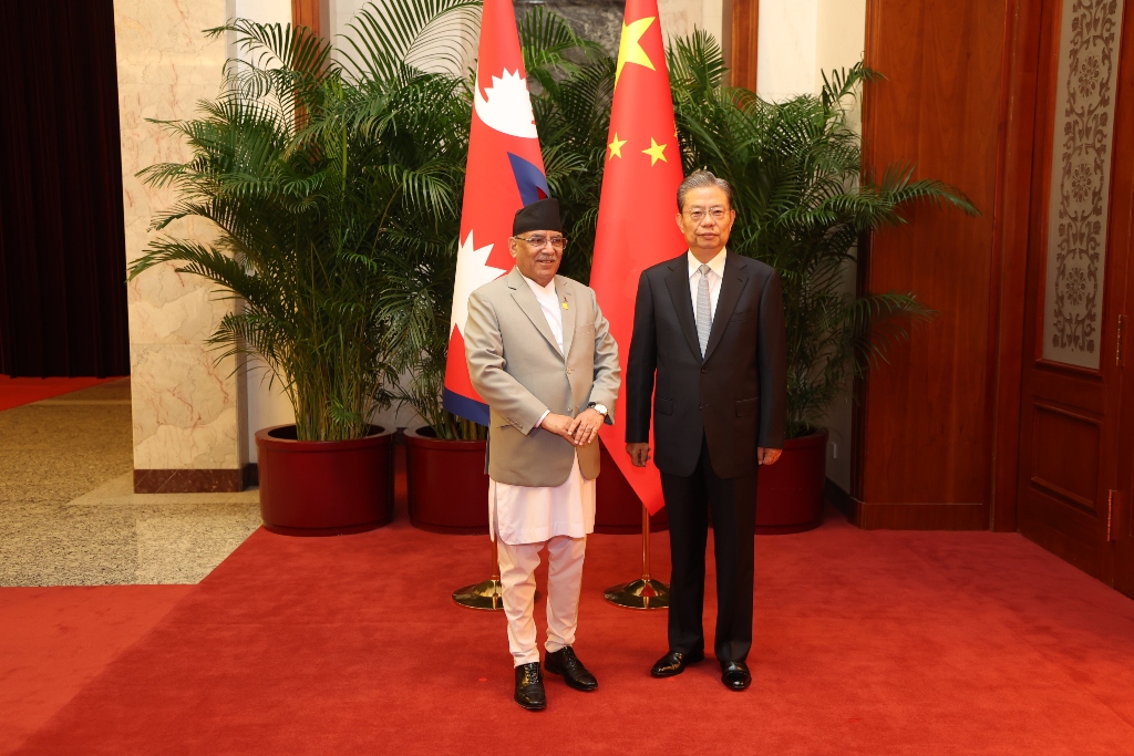 प्रधानमन्त्री गे्रटहल अफ पिपलमा : अध्यक्ष चाओसँग भेटवार्ता