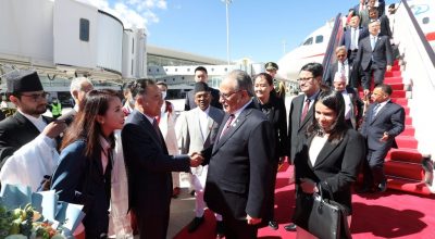 प्रधानमन्त्री प्रचण्ड ल्हासामा