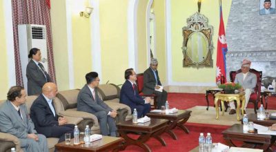 रामचन्द्र पौडेल र सिउङ ही पार्क