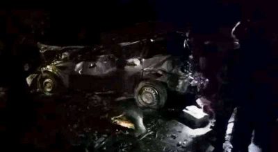 सिन्धुपाल्चोकमा ‘स्कारपियो’ दुर्घटना