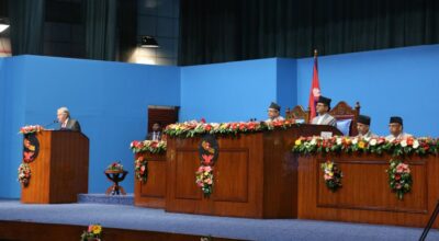 एन्टोनियो गुटेरेसको नेपालको संसदमा सम्वोधन