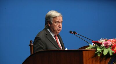 एन्टोनियो गुटेरेसको नेपालको संसदमा सम्वोधन