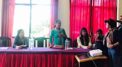 द्वन्द्वपीडित महिला