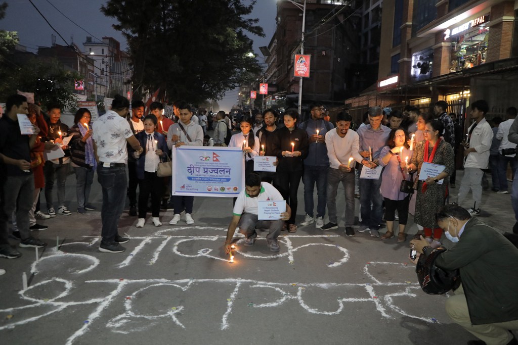 दीप प्रज्वलन