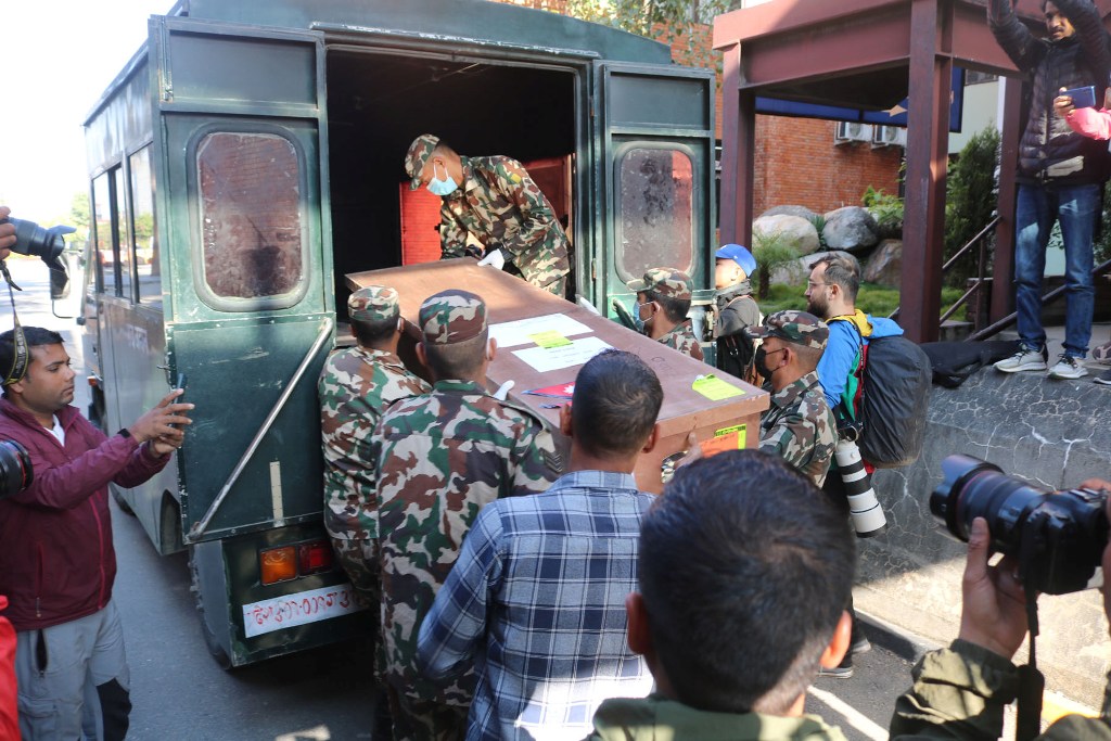 इजरायल घटनाका मृतकको शव आफन्तलाई बुझाइयो