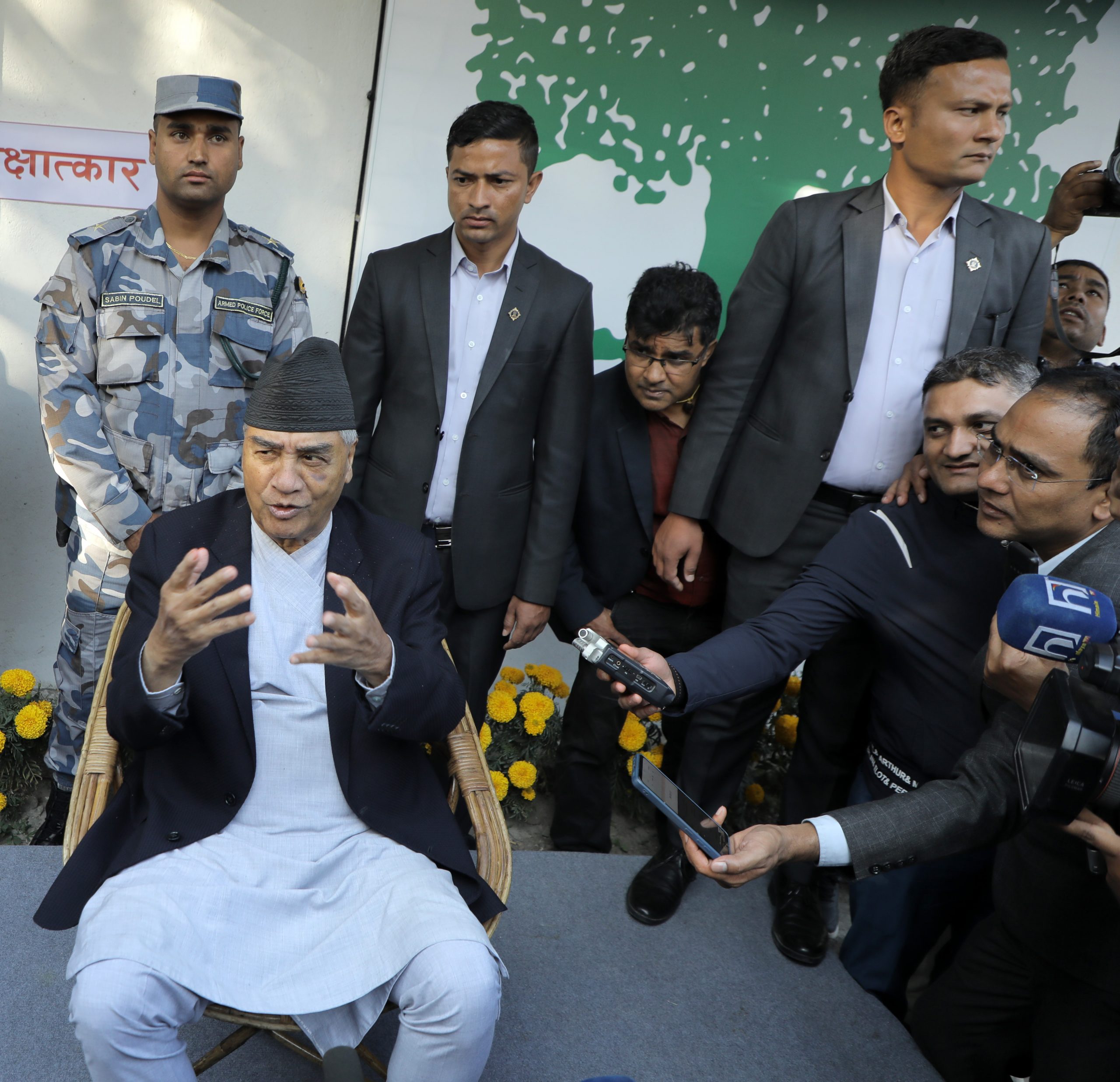 काँग्रेसको चियापान देउवा 