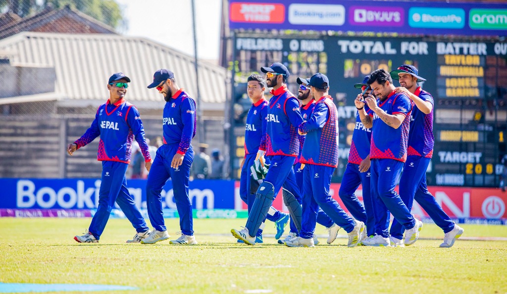 नेपाल भारतसँग २३ रनले पराजित