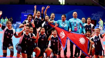 नेपाली महिला कबड्डी टीम