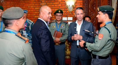 सशस्त्र प्रहरीका महानिरीक्षक राजु अर्याल