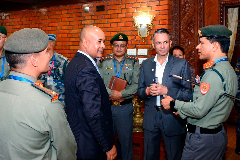 सशस्त्र प्रहरीका महानिरीक्षक राजु अर्याल