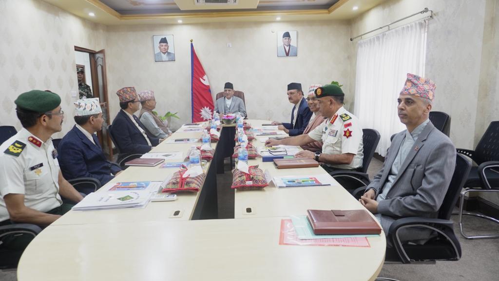 राष्ट्रिय सुरक्षा परिषद् बैठक