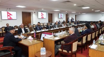 सर्वदलीय बैठक