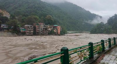 भारतको सिक्किममा बाढीमा २३ भारतीय सैनिक बेपत्ता