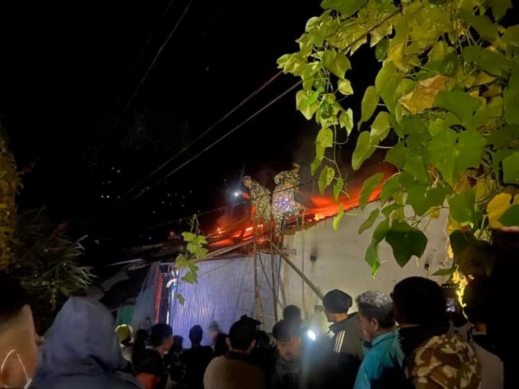 भोजपुरमा आगोलागी