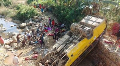 स्कुल बस दुर्घटना