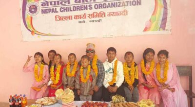 बालगृहमा अनाथ बालबालिका