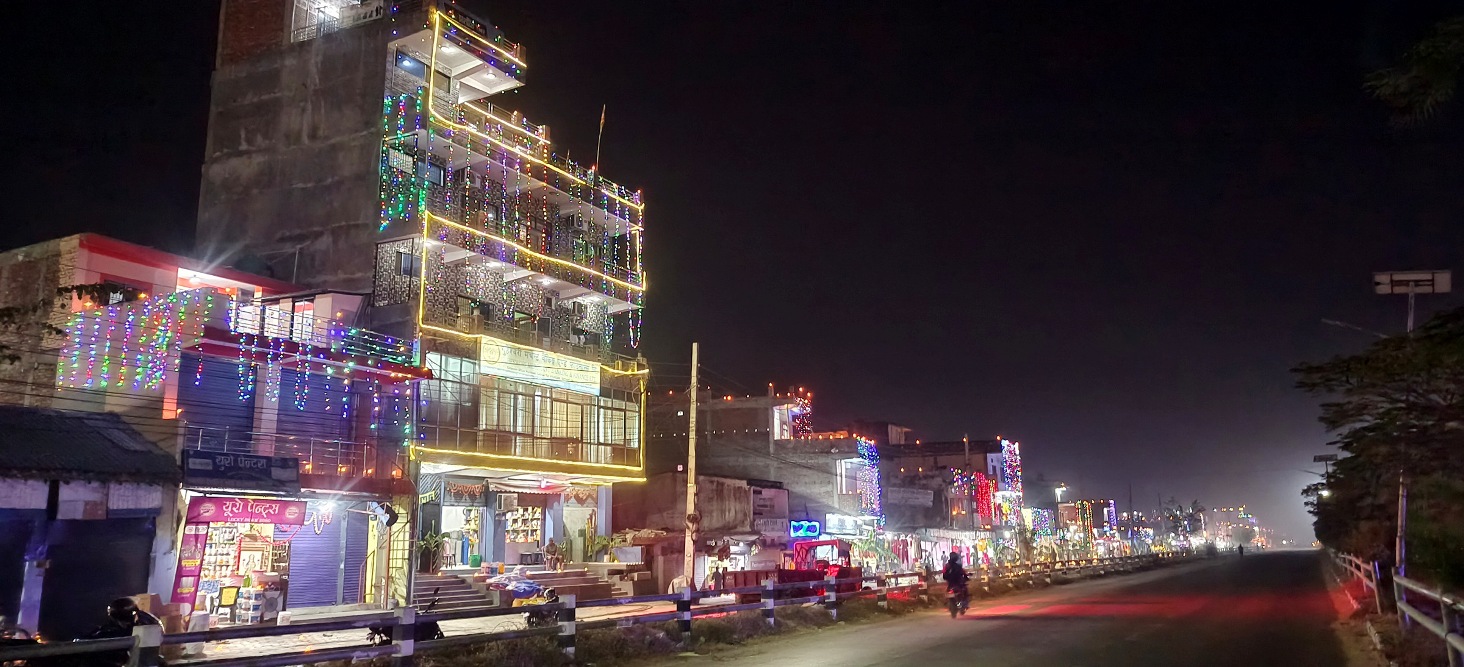 जानकी मन्दिरमा दीपावली 