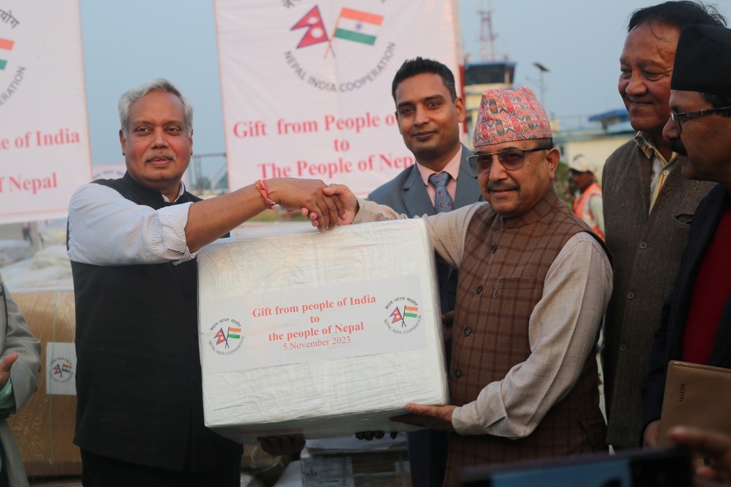 राहत सामग्री