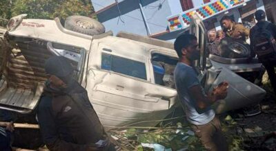 गाडी दुर्घटना